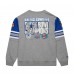 Кофта Dallas Cowboys Mitchell & Ness Heather Gray Vintage Logo
