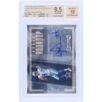 Dak Prescott Dallas Cowboys Autographed 2016 Panini Contenders Rookie Round Up #32 #24/25 BGS Authenticated 9.5/10 Rookie Card - 9.5,9.5,9,9.5 Subgrades