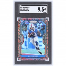 Zack Moss Buffalo Bills 2020 Panini Prizm Snakeskin Prizm #311 SGC Authenticated 9.5 Rookie Card