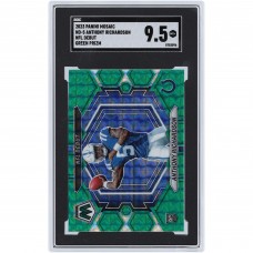 Anthony Richardson Indianapolis Colts 2023 Panini Mosaic Green Prizm #ND-5 SGC Authenticated 9.5 Rookie Card