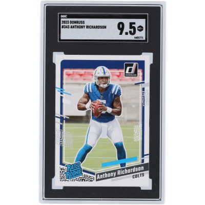Anthony Richardson Indianapolis Colts 2023 Panini Donruss Rated Rookie #343 SGC Authenticated 9.5 Rookie Card