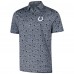 Indianapolis Colts Antigua Heather Navy Relentless Polo