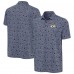 Los Angeles Rams Antigua Relentless Polo - Heather Navy