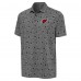 Arizona Cardinals Antigua Heather Black Relentless Polo