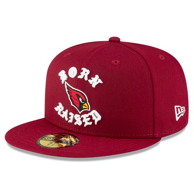 Бейсболка Arizona Cardinals New Era Born x Raised Cardinal 59FIFTY