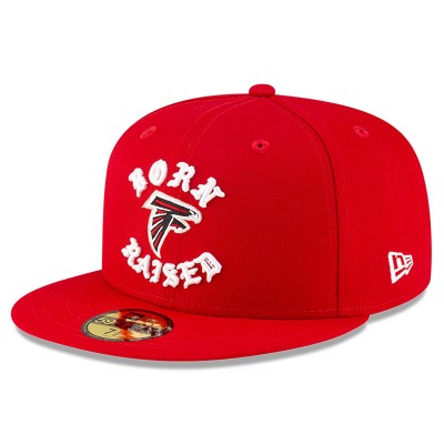 Бейсболка Atlanta Falcons New Era Born x Raised Red 59FIFTY