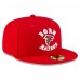 Бейсболка Atlanta Falcons New Era Born x Raised Red 59FIFTY