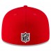 Бейсболка Atlanta Falcons New Era Born x Raised Red 59FIFTY