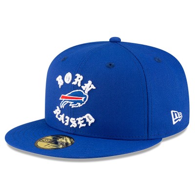 Бейсболка Buffalo Bills New Era Born x Raised Royal 59FIFTY