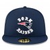 Бейсболка New England Patriots New Era Born x Raised Navy 59FIFTY
