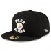 Бейсболка Pittsburgh Steelers New Era Born x Raised Black 59FIFTY