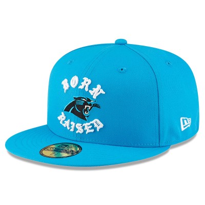 Бейсболка Carolina Panthers New Era Born x Raised Blue 59FIFTY
