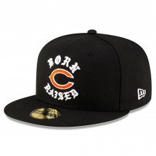 Бейсболка Chicago Bears New Era Born x Raised Black 59FIFTY Бейсболка Chicago Bears New Era Born x Raised Black 59FIFTY