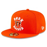 Бейсболка Cincinnati Bengals New Era Born x Raised Orange 59FIFTY