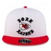 Бейсболка Kansas City Chiefs New Era Born x Raised White/Red 9FIFTY Snapback