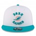 Бейсболка Miami Dolphins New Era Born x Raised White/Aqua 9FIFTY