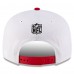 Бейсболка Atlanta Falcons New Era Born x Raised White/Red 9FIFTY Snapback