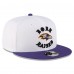 Бейсболка Baltimore Ravens New Era Born x Raised White/Purple 9FIFTY Snapback
