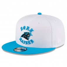 Бейсболка Carolina Panthers New Era Born x Raised White/Blue 9FIFTY Snapback