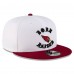 Бейсболка Arizona Cardinals New Era Born x Raised White/Cardinal 9FIFTY Snapback