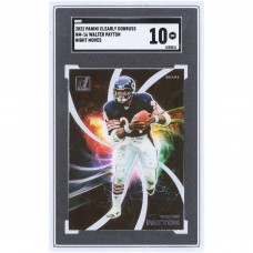 Walter Payton Chicago Bears 2022 Panini Clearly Donruss Night Moves Case Hit #NM-16 SGC Authenticated 10 Card