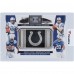 Reggie Wayne, Marshall Faulk, Jonathan Taylor & Peyton Manning Indianapolis Colts 2022 Panini Impeccable Silver Bar Jersey Number #SG-IND #18/25 Card