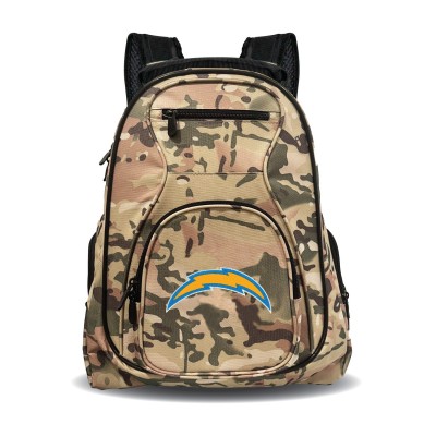 Los Angeles Chargers MOJO 19 Camo Premium Laptop Backpack