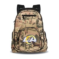 Los Angeles Rams MOJO 19 Camo Premium Laptop Backpack