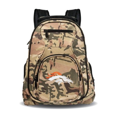 Denver Broncos MOJO 19 Camo Premium Laptop Backpack
