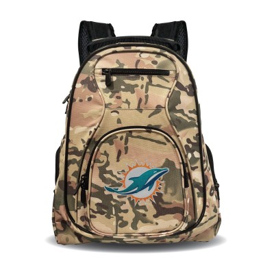 Miami Dolphins MOJO 19 Camo Premium Laptop Backpack