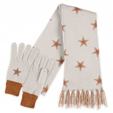 WoDallas Cowboys WEAR by Erin Andrews Tonal Scarf & Glove Set