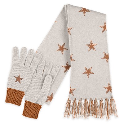 WoDallas Cowboys WEAR by Erin Andrews Tonal Scarf & Glove Set