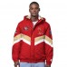 San Francisco 49ers OVO x Starter Scarlet Sideline Full-Snap Puffer Jacket