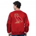 San Francisco 49ers OVO x Starter Scarlet Trainer V-Neck Pullover Jacket