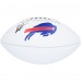 Keon Coleman Buffalo Bills Autographed Fanatics Authentic Franklin White Panel Football