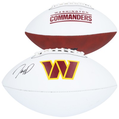 Мяч американского футбола NFL Jayden Daniels Washington Commanders Autographed Authentic Franklin