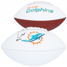 Chop Robinson Miami Dolphins Autographed Fanatics Authentic Franklin White Panel Football