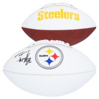 T.J. Watt Pittsburgh Steelers Autographed Fanatics Authentic Franklin White Panel Football