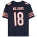 Игровая джерси Caleb Williams Chicago Bears Autographed Fanatics Authentic Navy Nike Game