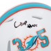 Chop Robinson Miami Dolphins Autographed Fanatics Authentic 305 Riddell Speed Mini Helmet