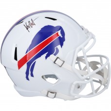 Keon Coleman Buffalo Bills Autographed Fanatics Authentic Riddell Speed Replica Helmet