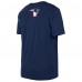 New England Patriots New Era Navy 3rd Down High Density Print T-Shirt