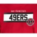 Футболка San Francisco 49ers New Era 3rd Down Domestic - Scarlet