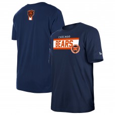 Футболка Chicago Bears New Era Navy 3rd Down High Density Print