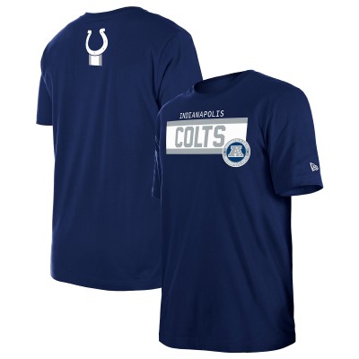 Indianapolis Colts New Era Navy 3rd Down High Density Print T-Shirt