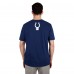 Indianapolis Colts New Era Navy 3rd Down High Density Print T-Shirt