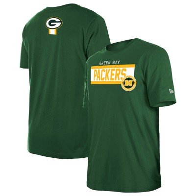 Футболка Green Bay Packers New Era Green 3rd Down High Density Print