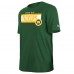 Футболка Green Bay Packers New Era Green 3rd Down High Density Print