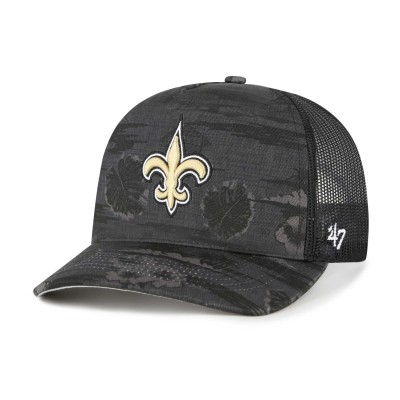 Бейсболка New Orleans Saints 47 Black Fiji Trucker