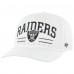 Бейсболка Las Vegas Raiders 47 White Roscoe Hitch Rope Бейсболка Las Vegas Raiders 47 White Roscoe Hitch Rope